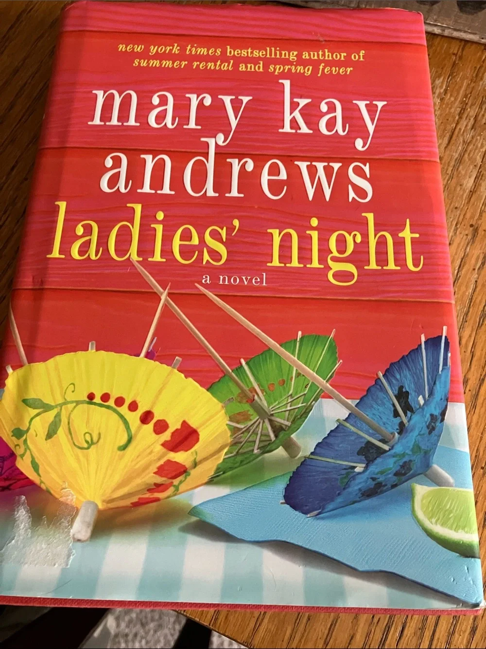 Ladies' Night Novel - Red Cover